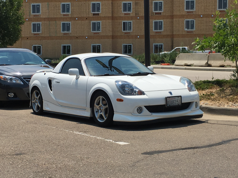 Toyota MR-2 Spyder with very rare hardtop